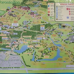 1999 Zoo Map