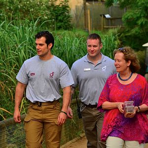 Henry Cavill with Lee Durrell