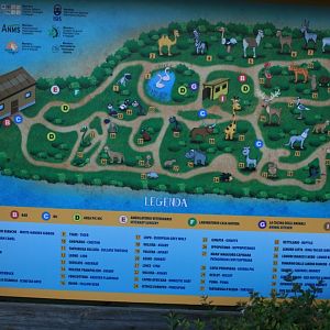 Map of Parco Zoo Falconara