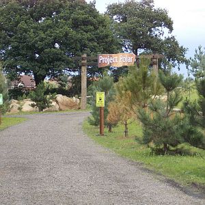 Polar Bear Exhibit Entrance Pathway - 15.08.2014