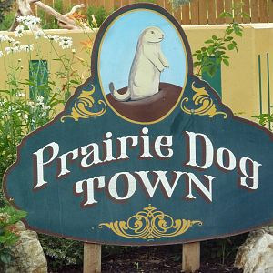 Prairie Dog Town - Sign