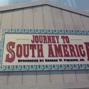 Journey to South America - Entrance Sign