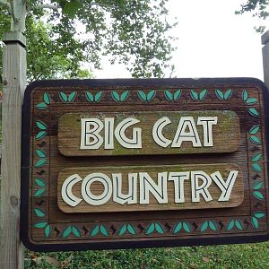 Big Cat Country - Sign