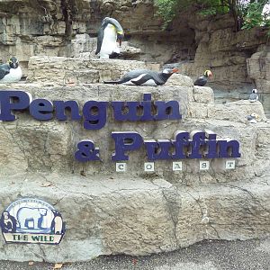 Penguin + Puffin Coast - Entrance Sign