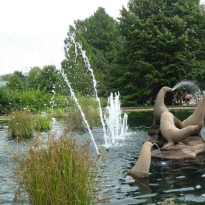 South Entrance - Sea Lion Fountain