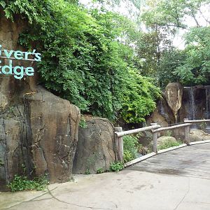 River's Edge - Entrance Sign