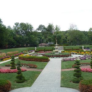Garden (just outside the zoo grounds)