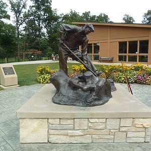 Mastodon Dig Sculpture