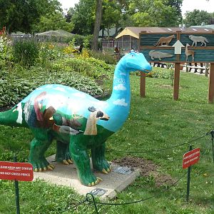 Dinosaur Statue