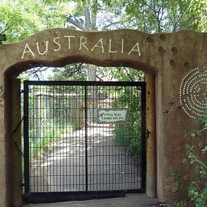Australian Walk-Through Zone (due to be revamped in 2015)