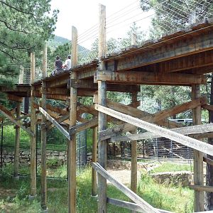 Rocky Mountain Wild - Grizzly Bear Exhibit Viewing Boardwalk