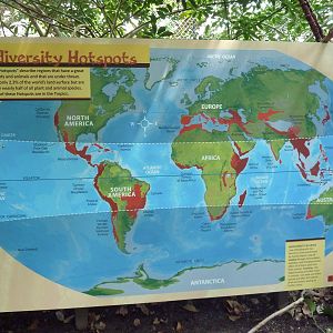 Tropics Trail - Biodiversity Hotspots Sign