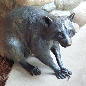 Minnesota Trail - Raccoon Statue