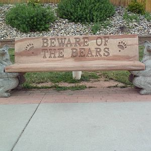 Bear Bench
