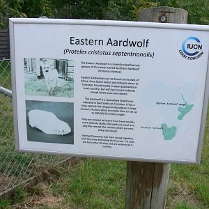 Signage Example at Hamerton Zoo, 23/08/14