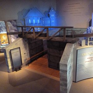 Lower Level Displays - Overhead Shot