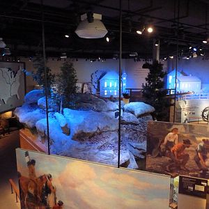 Lower Level Displays - Overhead Shot