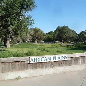 Addax/Stanley Crane/East African Crowned Crane Exhibit