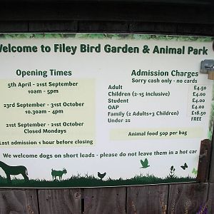 Welcome signage, 21st August 2014