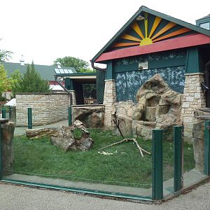 Children's Zoo - Indian Crested Porcupine Exhibit