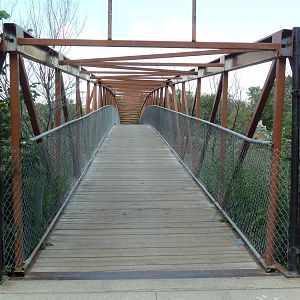 Bridge to second part of zoo