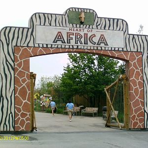Heart of Africa Entryway