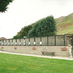 General view with parakeet aviaries dominating, 5th September 2006