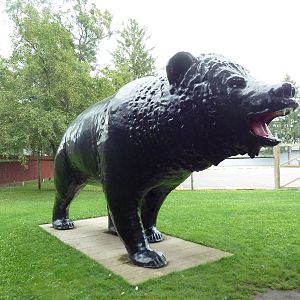 Bear Statue (much larger than life size)
