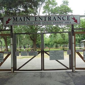 Entrance to Free-Roaming Deer Area