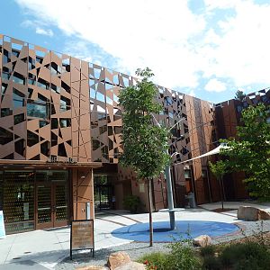 Entrance Building (view from inside the zoo)