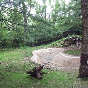 North American River Otter Exhibit (currently empty)