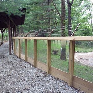North American River Otter Exhibit (currently empty)