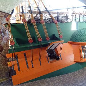 1939 Islands of Life Building - Ship Replica
