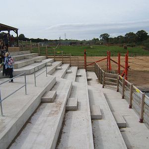 View of Elephant Paddock and Elephant encounter areana