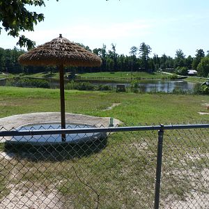 Corner Section of Tapir/Alpaca Exhibit - August 2014