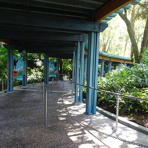 Queue Area for Turtle Trek at SeaWorld Orlando