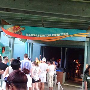 Entrance to Turtle Trek at SeaWorld Orlando