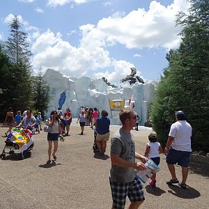 Entrance to Antarctica: Empire of the Penguin