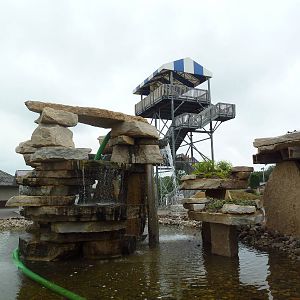 Rockwork + Viewing Platform
