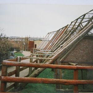 These were the old Lemur cages. 1998.