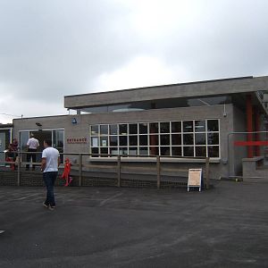 View of new Entrance