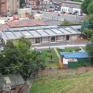 View of Tecton Shop and entrance