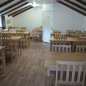 Inside the cafe, 21st August 2014