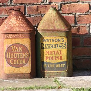 Vintage containers in Muddy Duck Farm, 4th August 2014