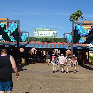 Entrance at Busch Gardens Tampa