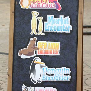 Encounters signage, 1st September 2014