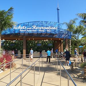 Explorers Reef - Park Ticketing Area