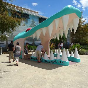 Entrance at Gatorland