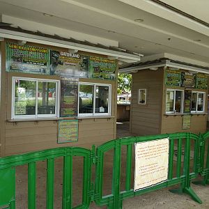 Ticket Booths at Gatorland