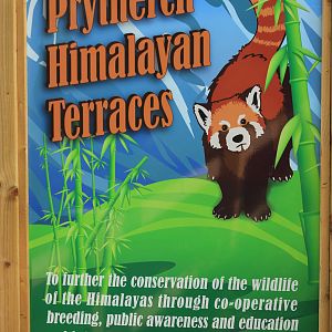 Himalayan Terrace Enclosure sign